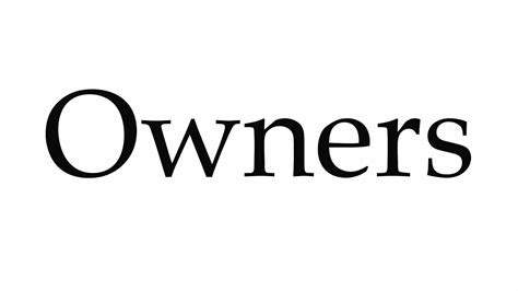 owners traduzione|french word for owner.